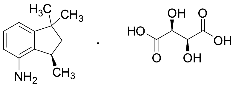 (R)-4-Amino-1,1,3-trimethylindane D-Tartaric Acid