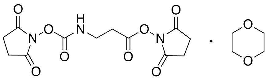 N-Succinimidoxycarbonyl-Beta-alanine N-Succinimidyl Ester 1,4- Dioxane complex