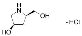 (2R,4R)-4-Hydroxy-2-pyrrolidinemethanol Hydrochloride
