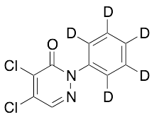 1-Phenyl-4,5-dichloro-6-pyridazone-d5