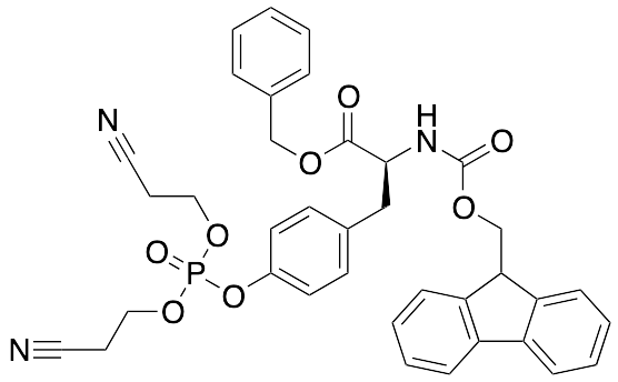 N-[(9H-Fluoren-9-ylmethoxy)carbonyl]-L-tyrosine Phenylmethyl Ester Bis(2-cyanoethyl) Phosphate