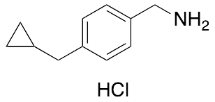 [4-(Cyclopropylmethyl)phenyl]methanamine Hydrochloride