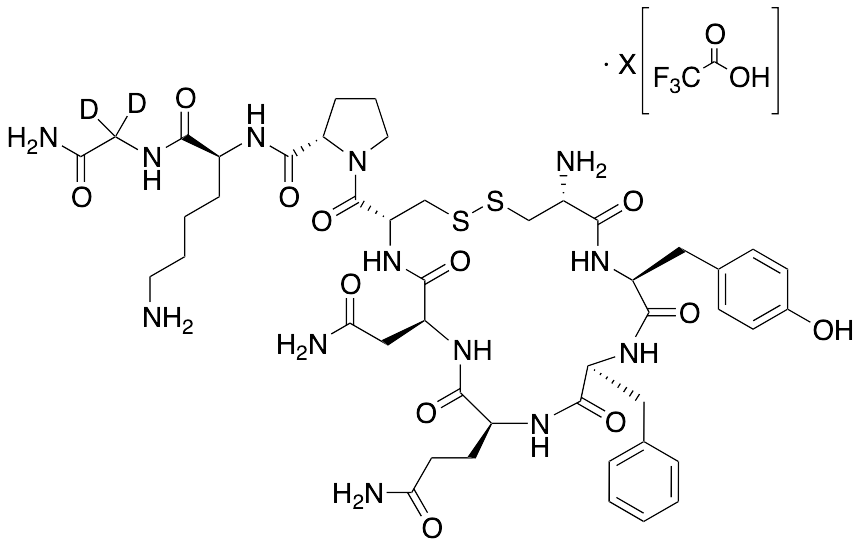 Lysipressin-d2 Trifluoroacetic Acid Salt