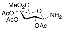 1-Amino-1-deoxy-2,3,4-triacetate beta-D-Glucopyranuronic Acid Methyl Ester