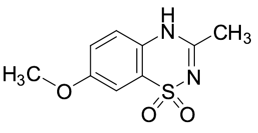 7-​Methoxy-​3-​methyl-​2H-​1,​2,​4-​benzothiadiazine 1,​1-​Dioxide