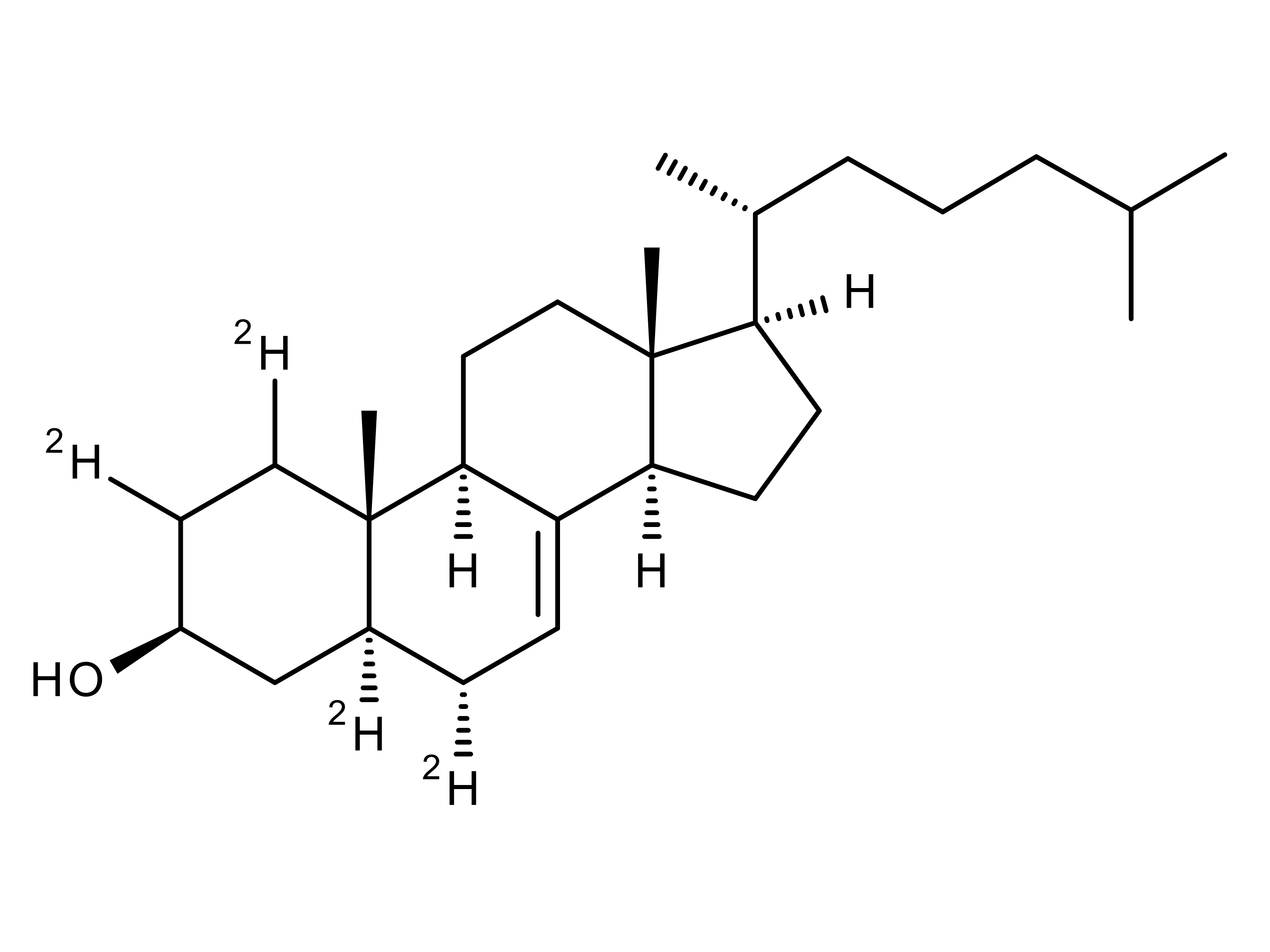 5alpha-Cholest-7-en-3beta-ol-1,2,5,6alpha-d4