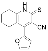 4-(2-Furanyl)-1,2,5,6,7,8-hexahydro-2-thioxo-3-quinolinecarbonitrile