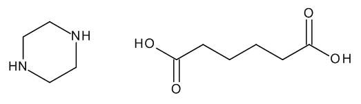 Piperazine adipate