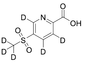 5-((Methyl-d3)sulfonyl)picolinic-3,4,6-d3 Acid
