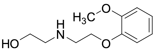 2-[[2-(2-Methoxyphenoxy)ethyl]amino]ethanol