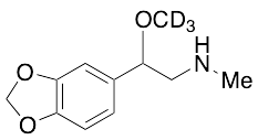 beta-Methoxy-N-methyl-1,3-benzodioxole-5-ethanamine-d3