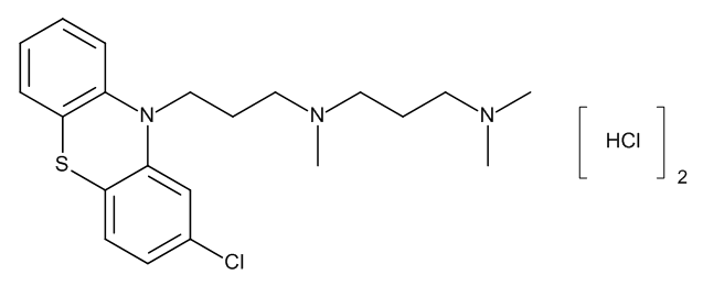 2-Chloro-10-[3-[[3-(dimethylamino)propyl]methylamino]propyl]phenothiazine Dihydrochloride
