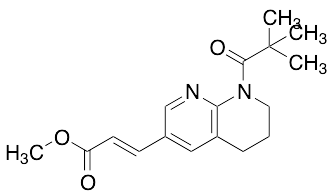 (E)-Methyl 3-(8-Pivaloyl-5,6,7,8-tetrahydro-1,8-naphthyridin-3-yl)acrylate