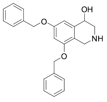 1,2,3,4-Tetrahydro-6,8-bis(phenylmethoxy)-4-isoquinolinol
