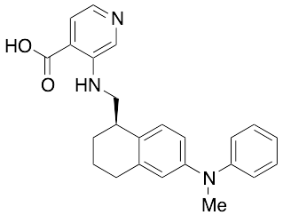 3-[[[(1R)-1,2,3,4-Tetrahydro-6-(methylphenylamino)-1-naphthalenyl]methyl]amino]-4-Pyridinecarboxylic Acid