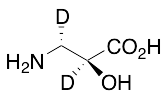 [S-(R*,R*)]-3-Amino-2-hydroxy-propanoic-2,3-d2 Acid