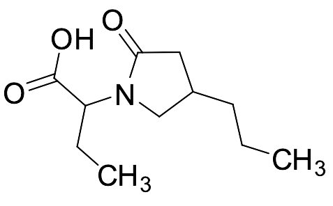 Alpha-Ethyl-2-oxo-4-propyl-1-pyrrolidineacetic Acid