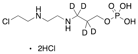 3-[[2-[(2-Chloroethyl)amino]ethyl]amino]propyl Monophosphate-d4 Dihydrochloride