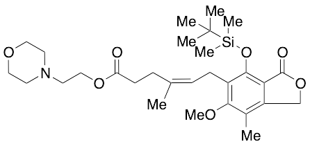 tert-Butyldimethylsilyloxy (4Z)-Deshydroxymycophenolate Mofetil
