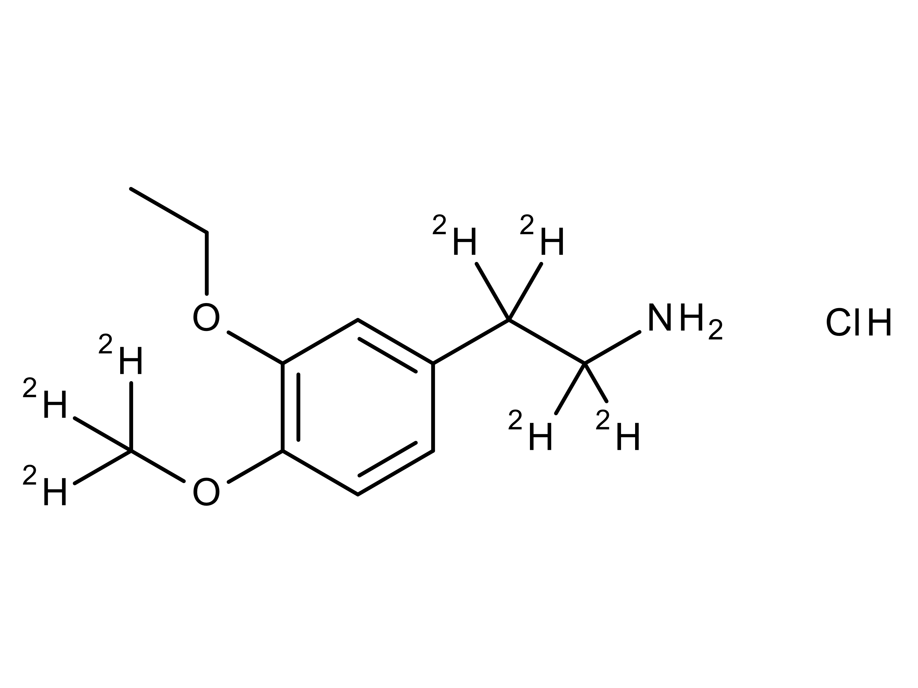 2-(3-Ethoxy-4-methoxy-d3-phenyl)ethyl-1,1,2,2-d4-amine HCl