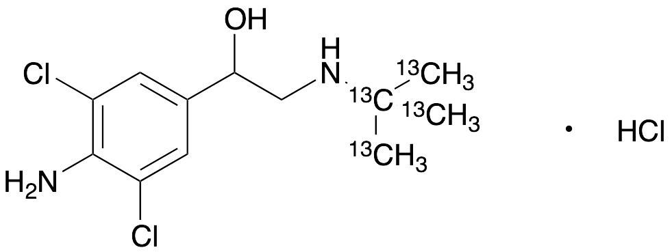 Clenbuterol-13C4 Hydrochloride