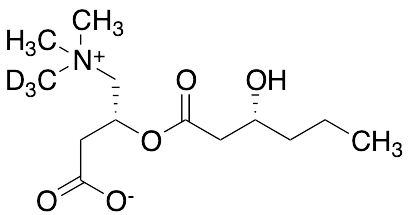 [(3R)-3-Hydroxyhexanoyl]-L-carnitine-d3 Inner Salt