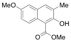 2-Hydroxy-8-methoxy-3-methyl-1-naphthalenecarboxylic Acid Methyl Ester