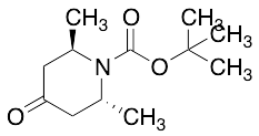 (2R,6R)-rel-2,6-Dimethyl-4-oxo-1,1-dimethylethyl Ester 1-Piperidine Carboxylic Acid