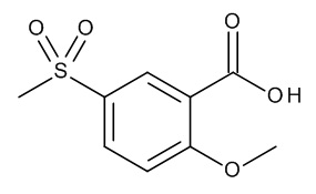 2-Methoxy-5-(methylsulfonyl)benzoic Acid - CAS No. 50390-76-6 2-Methoxy-5-(methylsulfonyl)benzoic Acid