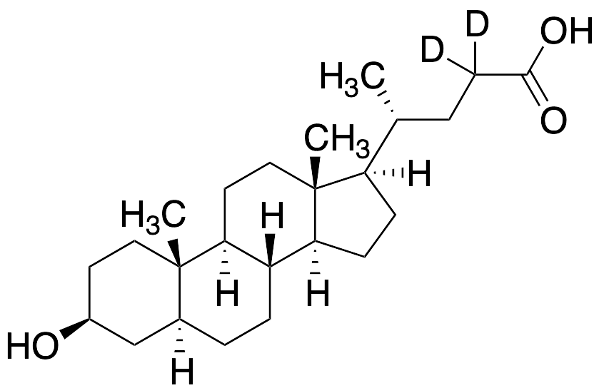 5Alpha-Cholanic Acid-3Beta-ol-23,23-d2