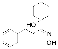 1-[(1E)-1-(Hydroxyimino)-3-phenylpropyl]cyclohexan-1-ol
