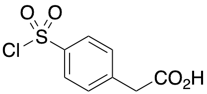 4-Chlorosulfonylphenylacetic Acid