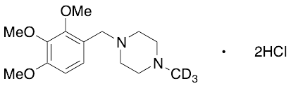 N-(Methyl-d3) Trimetazidine Dihydrochloride
