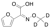 (Z)-2-Methoxyimino-2-furanacetic Acid-D3