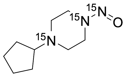 1-Cyclopentyl-4-nitrosopiperazine-15N3