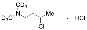 3-Chloro-N,N-dimethyl-butylamine-d6 Hydrochloride