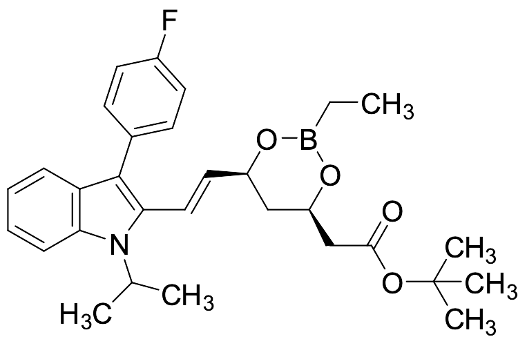 Fluvastatin Ethyl Boronate Ester