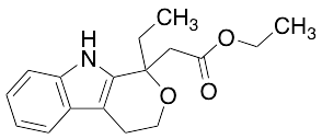 1,3,4,9-Tetrahydro-1-ethyl-pyrano[3,4-b]indole-1-acetic Acid Ethyl Ester
