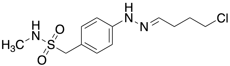 4-[2-(4-Chlorobutylidene)hydrazinyl]-N-methylbenzenemethanesulfonamide