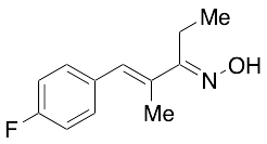 (1E,3E)-1-(4-Fluorophenyl)-2-methyl-1-penten-3-one Oxime