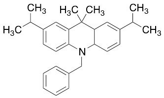 10-Benzyl-2,7-diisopropyl-9,9-dimethyl-4a,9,9a,10-tetrahydroacridine