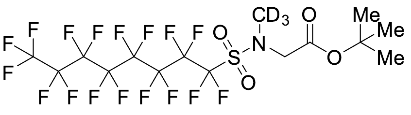 tert-Butyl N-Methylperfluoro-1-octanesulfonamidoacetic Acid-d3