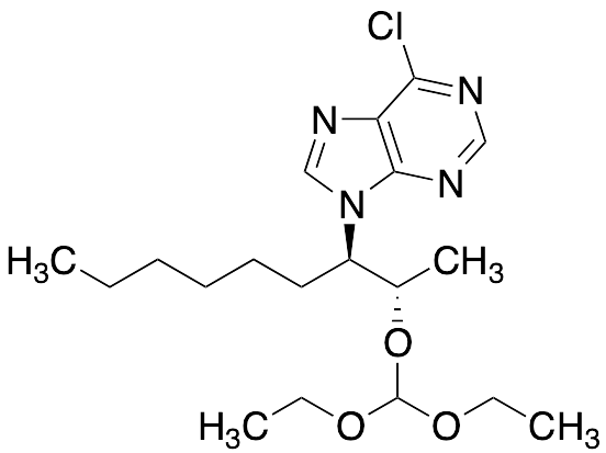 6-Chloro-9-((2S,3R)-2-(diethoxymethoxy)nonan-3-yl)-9H-purine