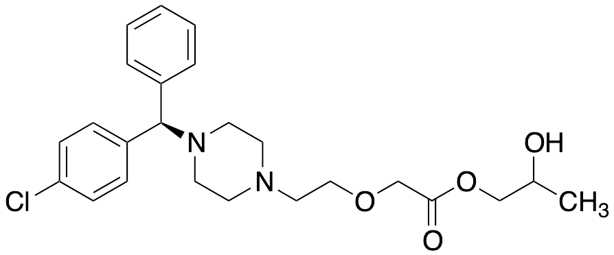 (R)-Cetirizine Propanediol Ester Dihydrochloride(Mixture of regioisomers)