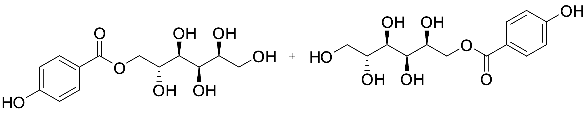 D-Glucitol, 6-(4-Hydroxybenzoate)