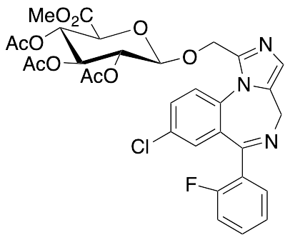 1"-Hydroxy Midazolam-Beta-D-glucuronide Triacetate Methyl Ester