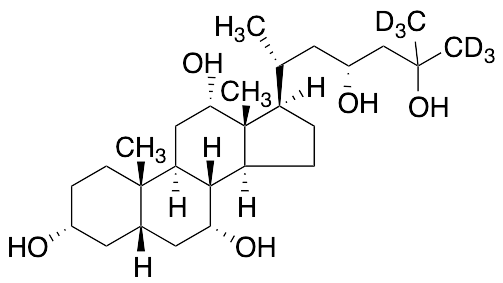 5Beta-Cholestan-3Alpha,7Alpha,12Alpha,23R,25-pentol-d6