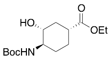 (1R,3R,4R)-4-[[(1,1-Dimethylethoxy)carbonyl]amino]-3-hydroxycyclohexanecarboxylic Acid Ethyl Ester