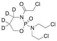 3-(Chloroacetyl)-N,N-bis(2-chloroethyl)tetrahydro-2H-1,3,2-oxazaphosphorin-2-amine-d4