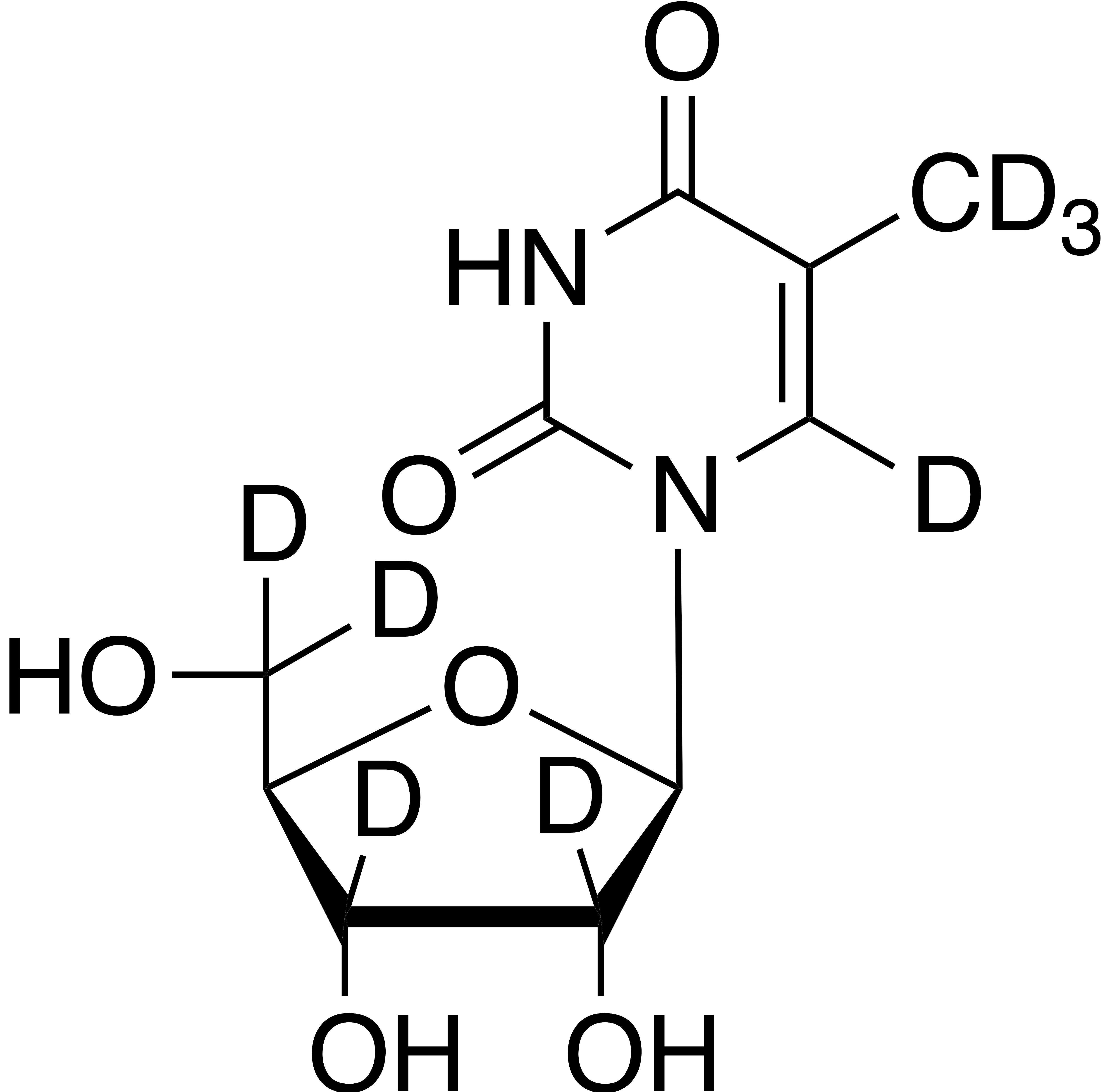 5-Methyluracil-d8